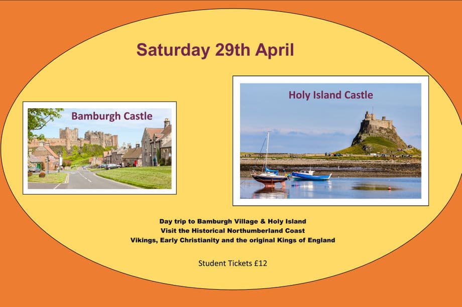 Bamburgh & Holy Island Day Trip